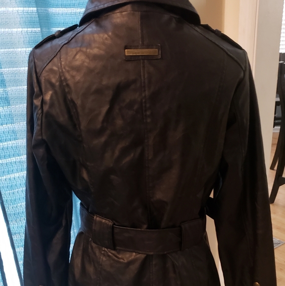 Paper Denim and Cloth Trendy Faux Leather Jacket - Picture 3 of 8